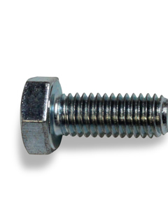 Hexagon head screw M 8x 20 DIN 933 8.8 galv